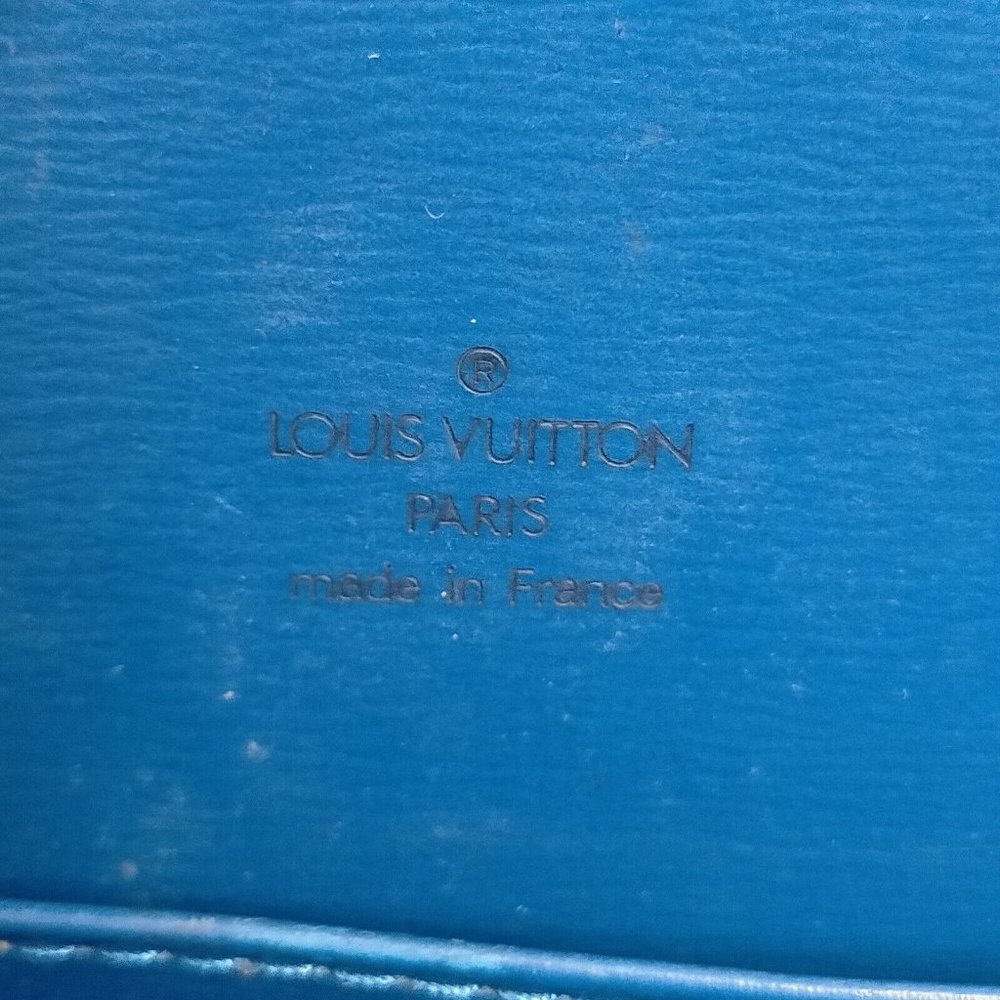Louis Vuitton Captin Shoulder bag in Blue Epi Leather - Picture 7 of 9